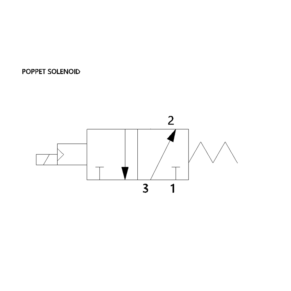 8227A1PA31A00F1 NUMATICS/AVENTICS AIR-PILOT POPPET VALVE<BR>227 SERIES 3/2 NO SPR RTN 24VDC 3/8" NPT